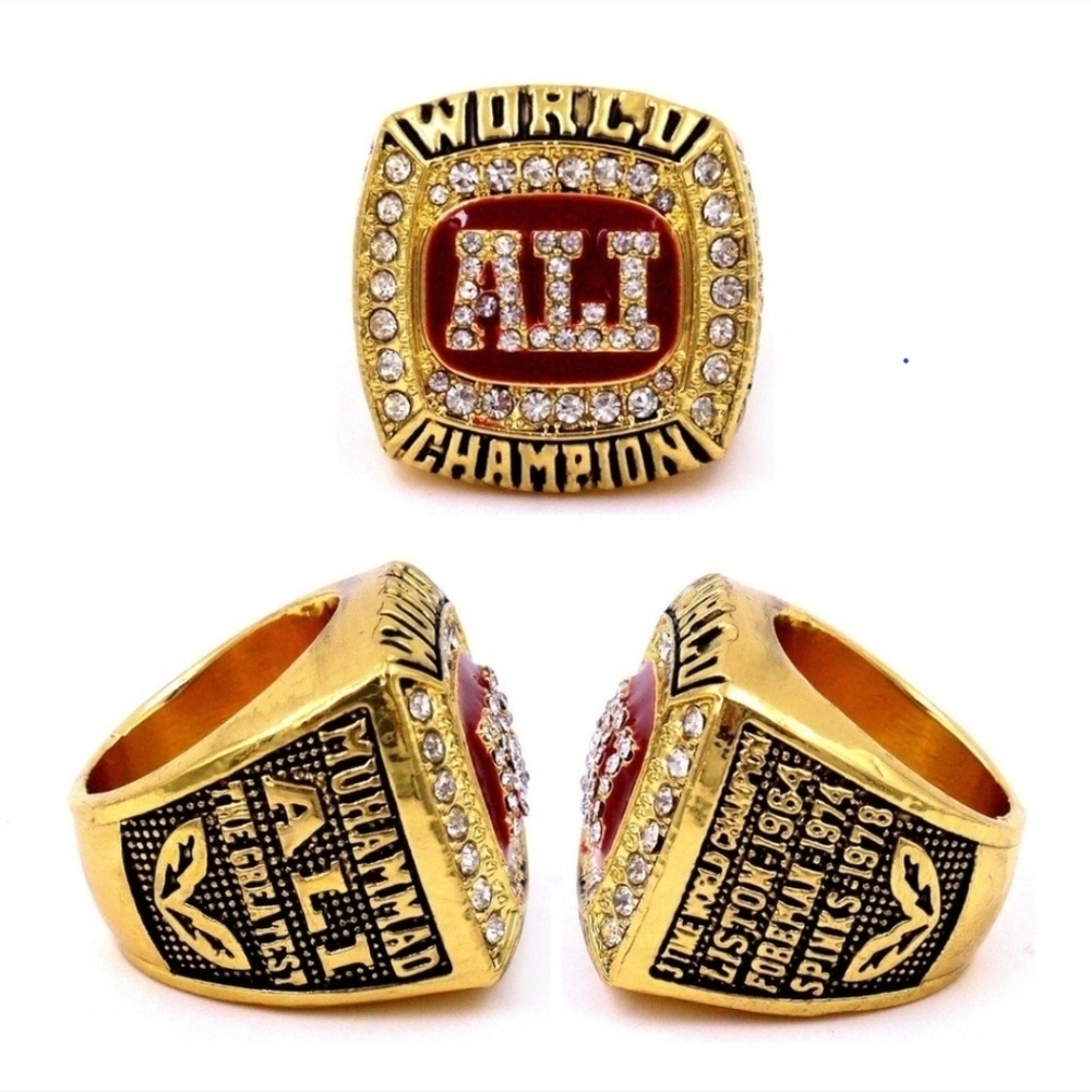 Muhammad Ali Championship Ring Size‎ 12 Boxing Gold